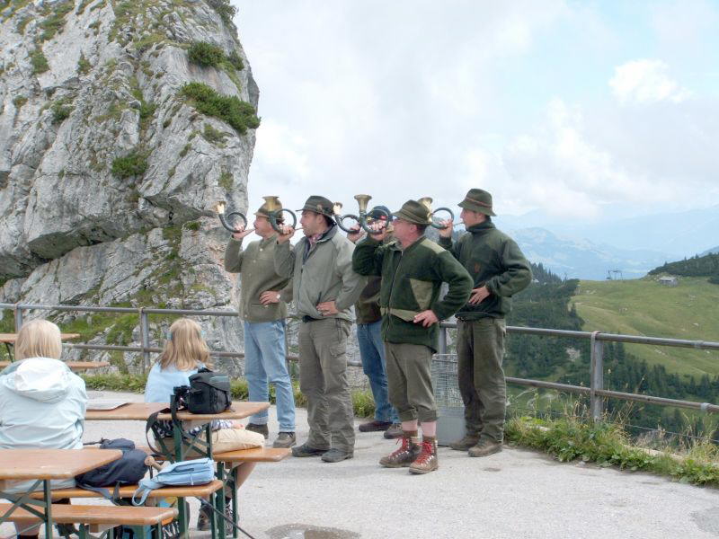 Bl�ser am Wendelstein